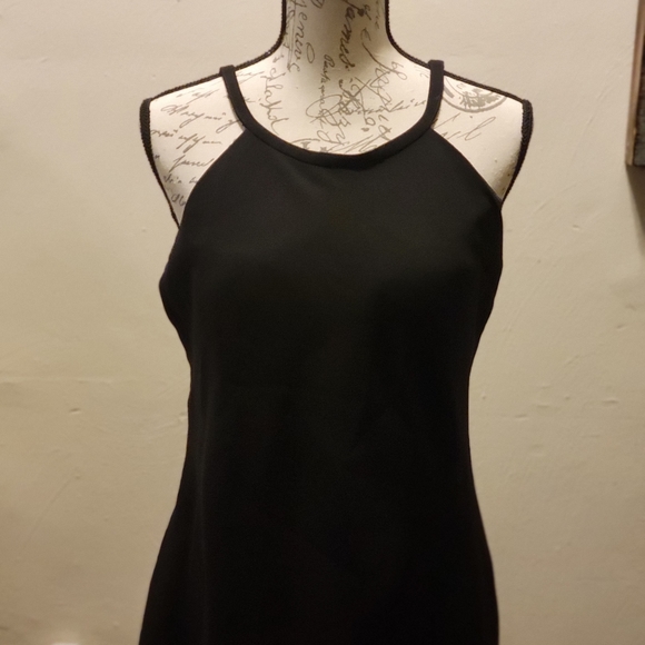 Calvin Klein Women's Crepe Halter Dress - Picture 2 of 4